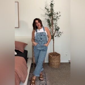 We The Free Ziggy Denim Overalls Blue Women's Jeans Overalls